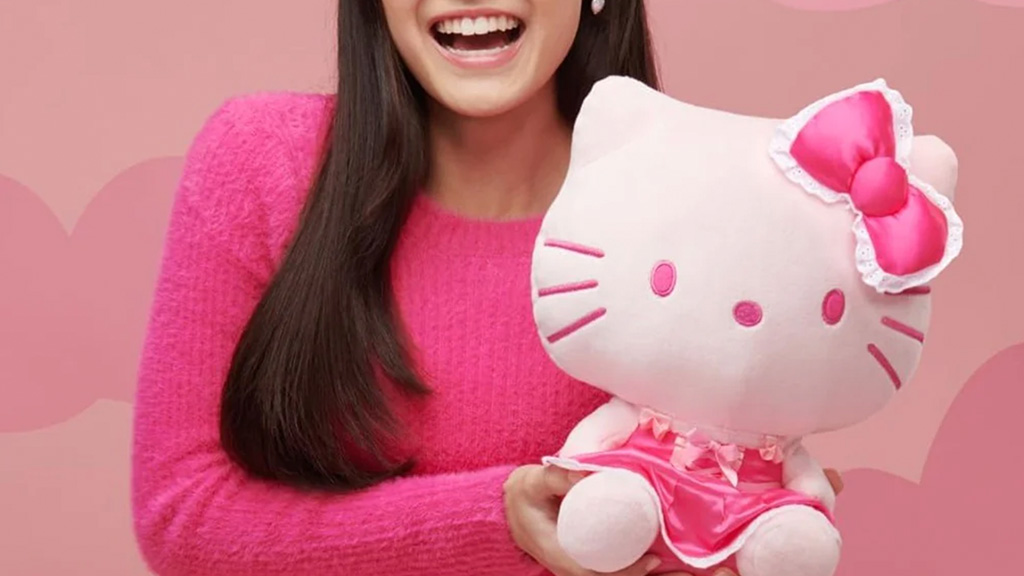 بررسی تخصصی: ست مخملی تک رنگ Hello Kitty & Friends از Jazwares
